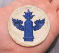 Navy Coastal Artillery EM Career Sleeve Insignia