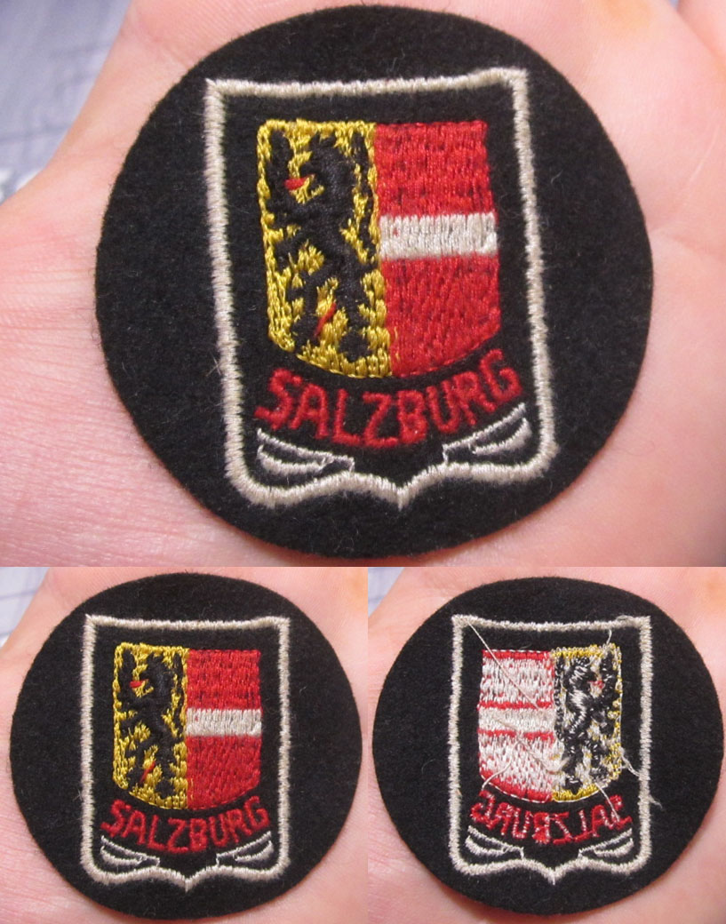 Austria, Salzburg Coat of Arms Arm Patch