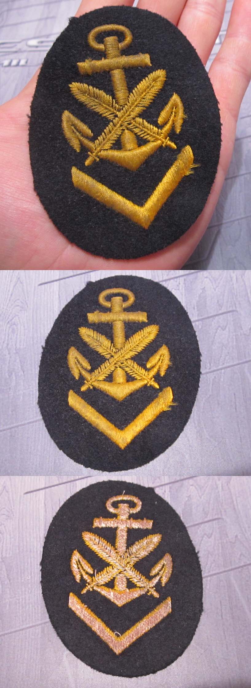 Senior Clerical Career Sleeve Insignia