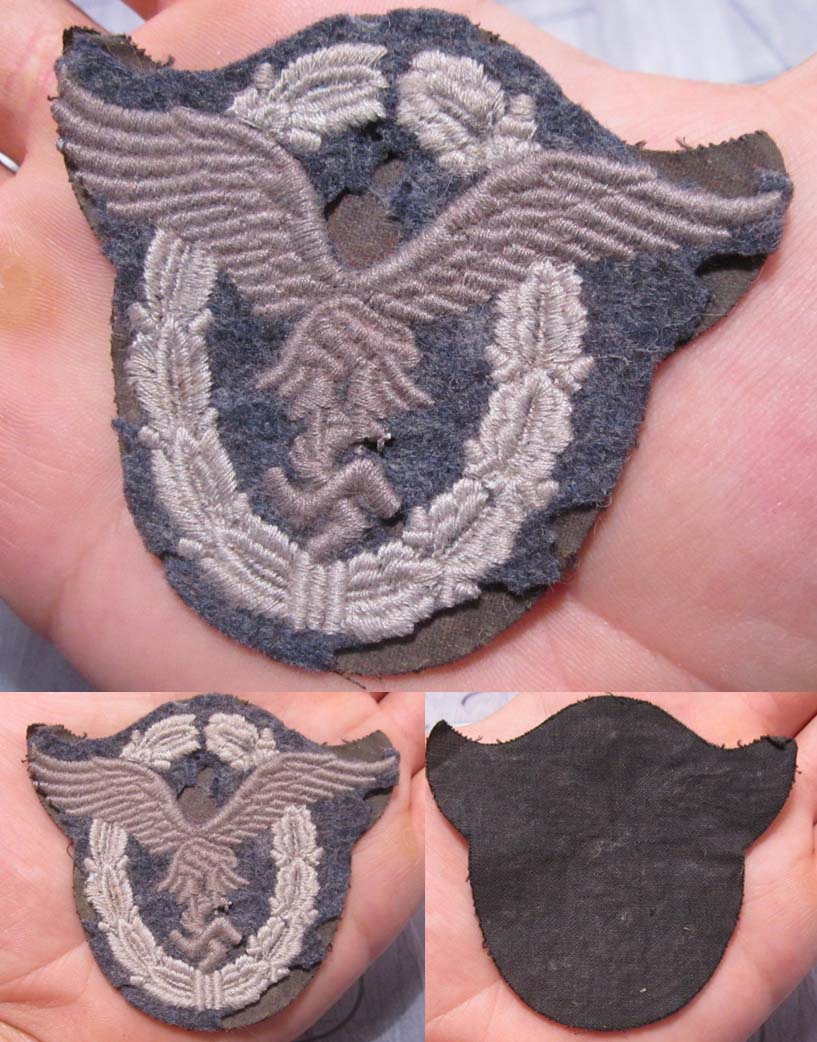 Luftwaffe Pilot Badge in Cloth