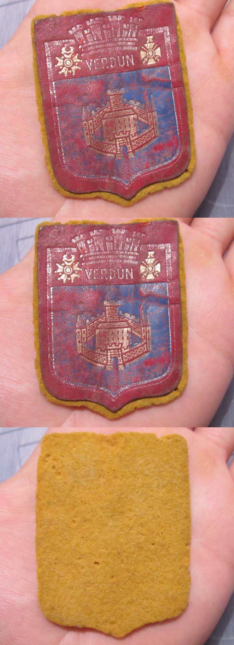 French Verdun Souvenir Patch