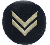 Marine HJ Oberrottenf&#252;hrer Rank Chevron