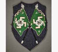 Luftwaffe Hermann Goring Units Flag Bearer's Sleeve Shield