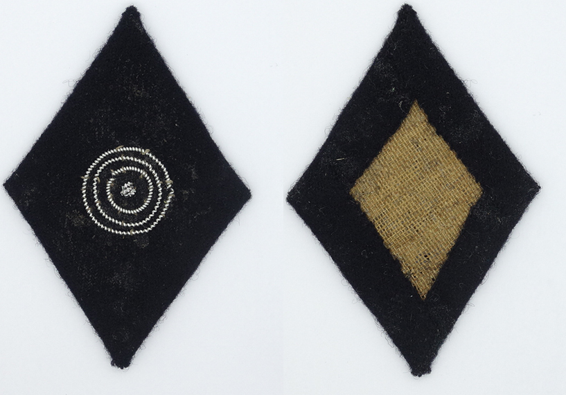 SS Officer Marksman 2nd Class Sleeve Diamond 