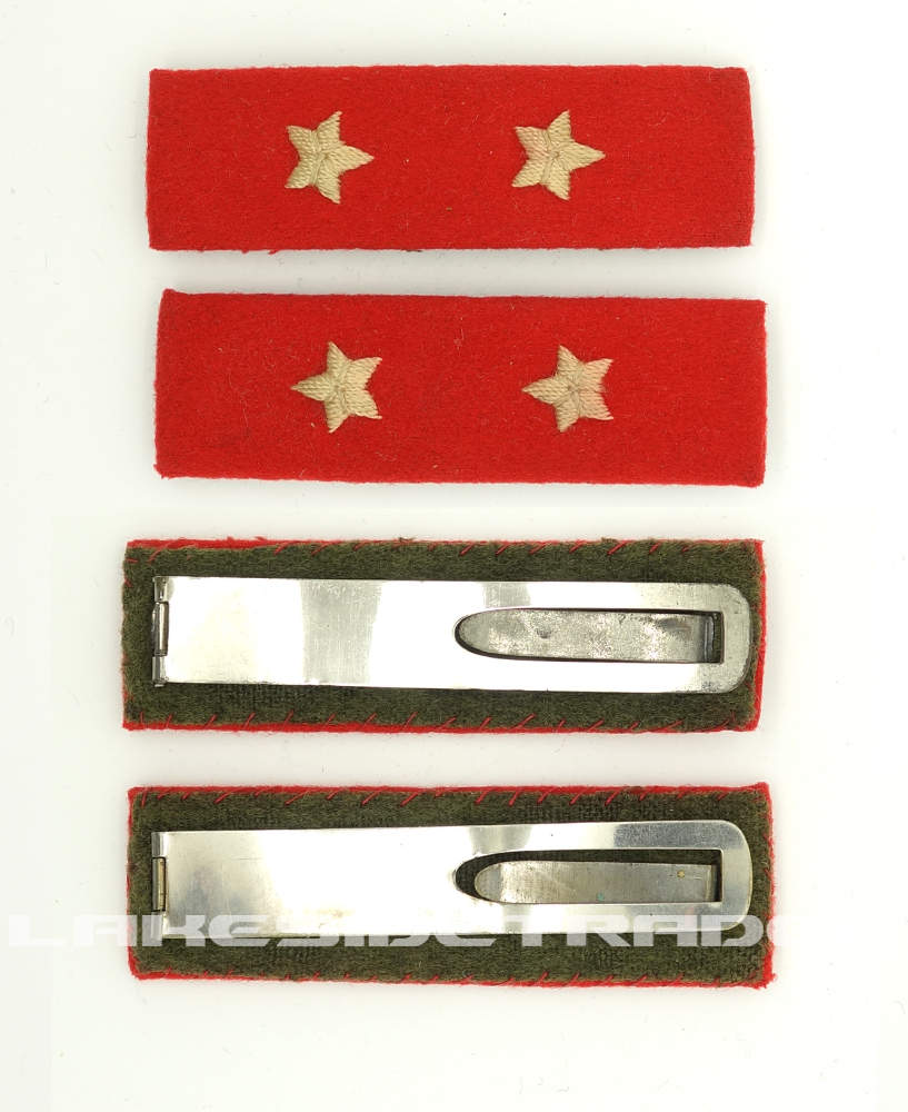 Imperial Japanese Army 1st Class Private Shoulder Boards
