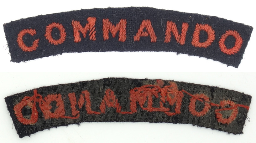 British Commando Shoulder Title