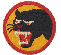 US Army WW2 66th Infantry Division Black Panther Formation Patch