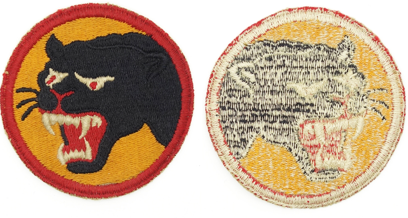 US Army WW2 66th Infantry Division Black Panther Formation Patch
