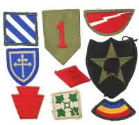 11 US Military Patches