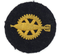 Naby Torpedo Mechanic Sleeve Insignia