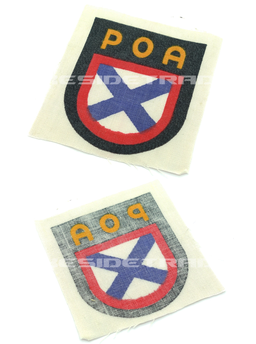 Russian Army Volunteer “POA” Sleeve Shield