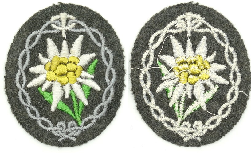 Army Mountain Troop Sleeve Edelweiss