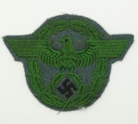 Schutzpolizei des Reichs Police Sleeve Eagle