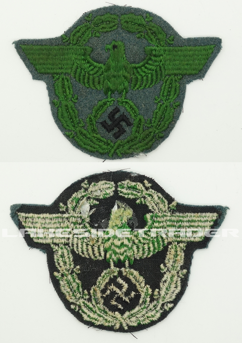 Schutzpolizei des Reichs Police Sleeve Eagle