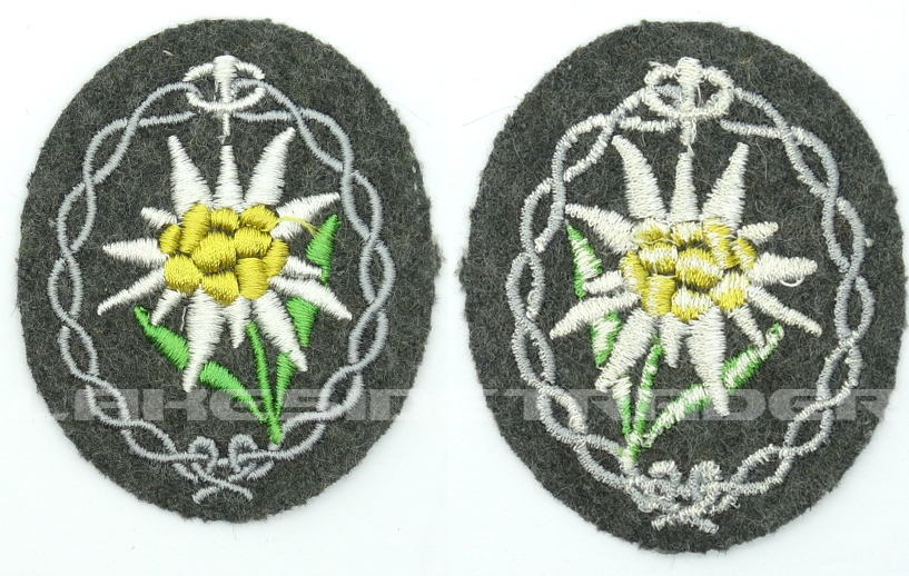 Army Mountain Troop Sleeve Edelweiss