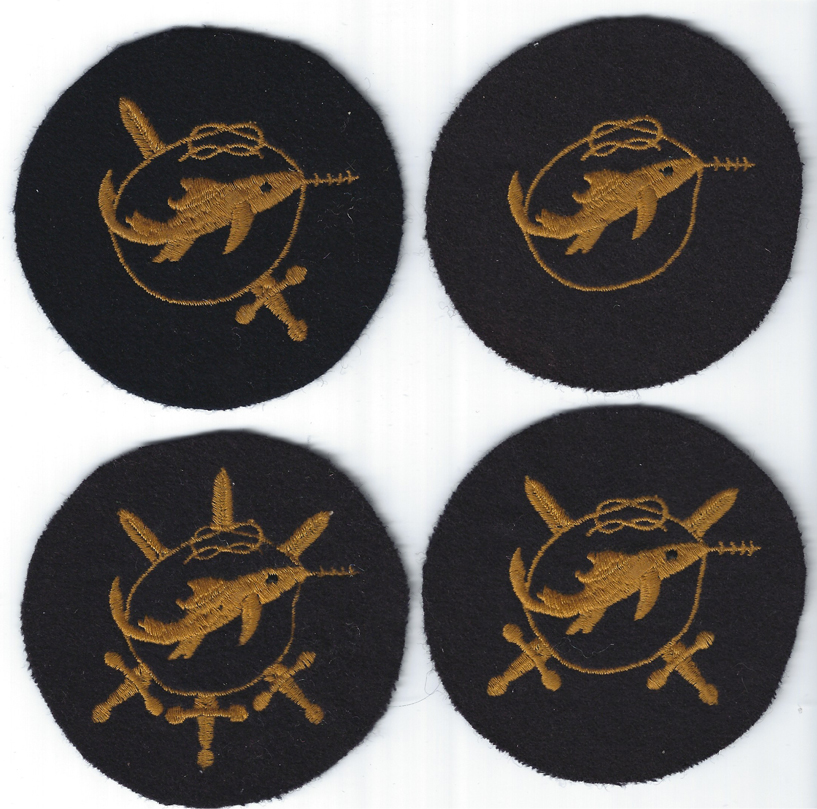 Kregsmarine Small Battle Unit Patches