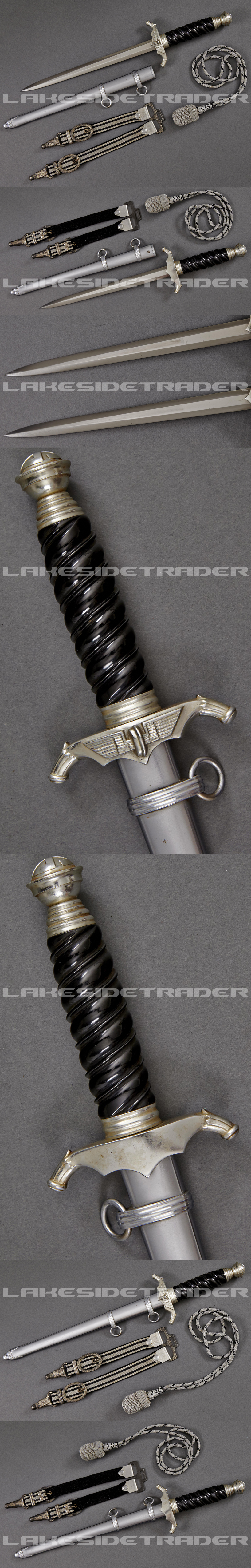A Model 38 Railway Protection Dagger with Accoutrements