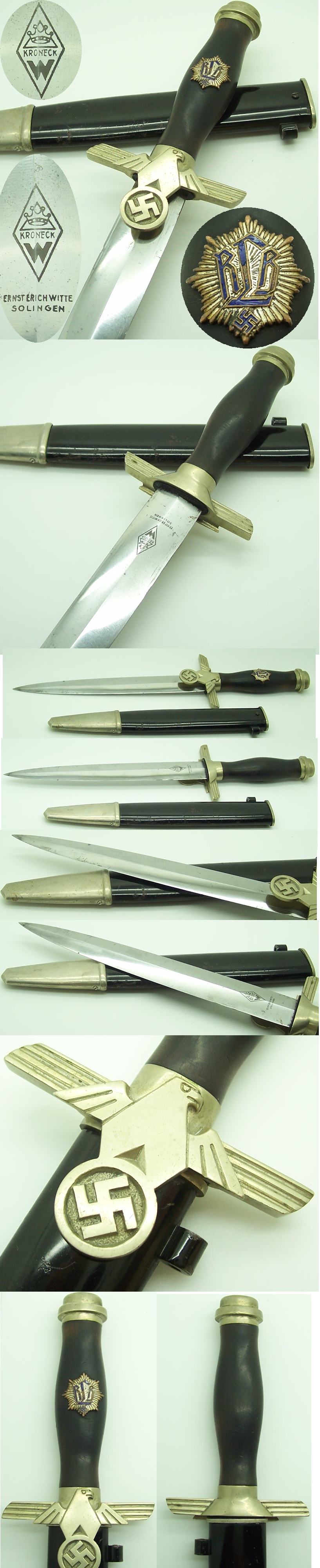 Kroneck RLB 1st Model EM Dagger