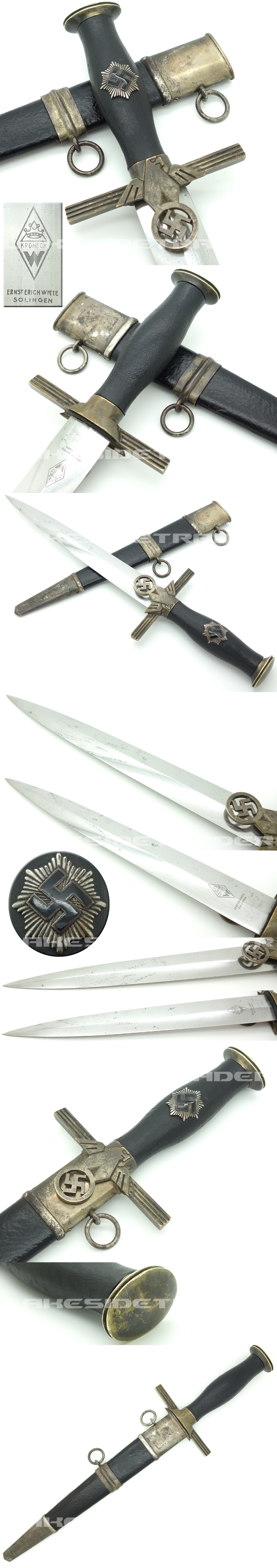 RLB 2nd Model Leader Dagger by E. Witte