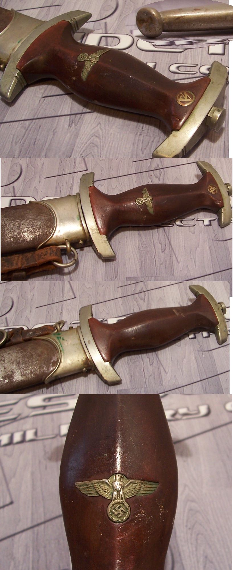 Early Gebruder Bell SA Dagger