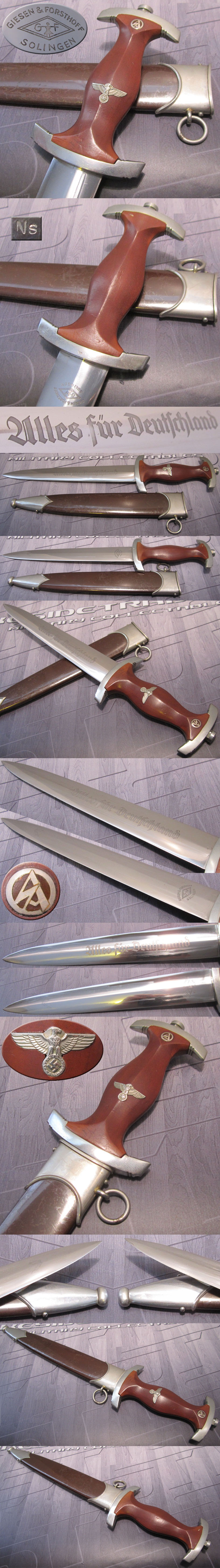 Early Giesen & Forsthoff SA Dagger