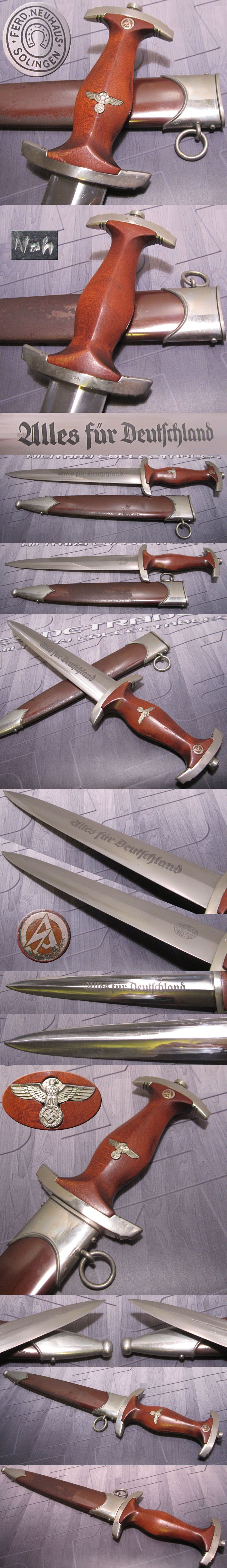 Early SA Dagger by Neuhaus