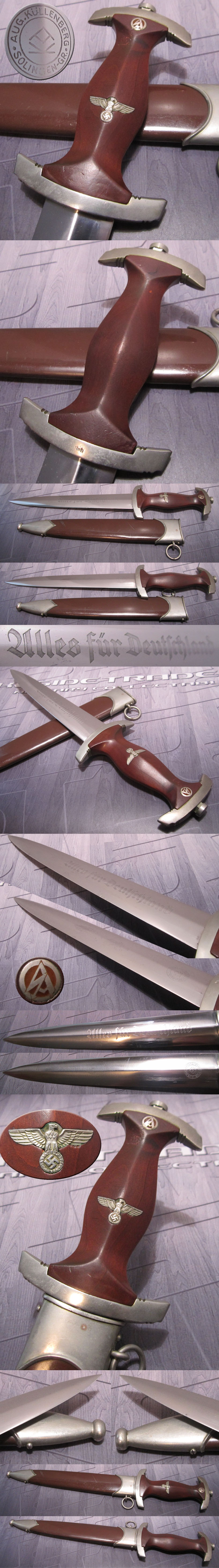 Early SA Dagger by Aug Kullenberg