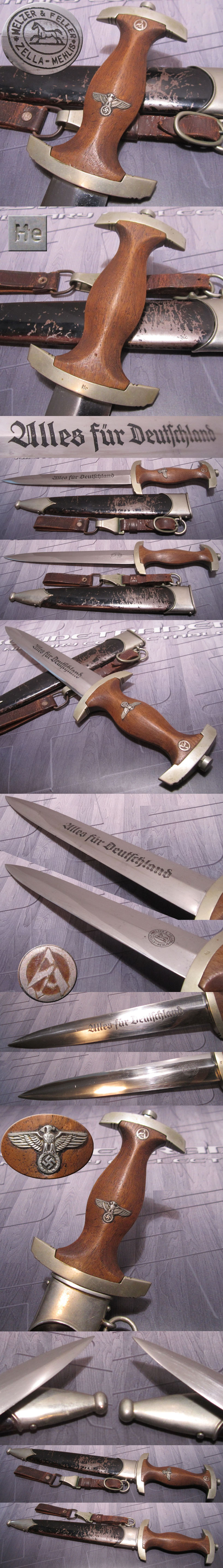 Early Melzer & Feller NSKK Dagger