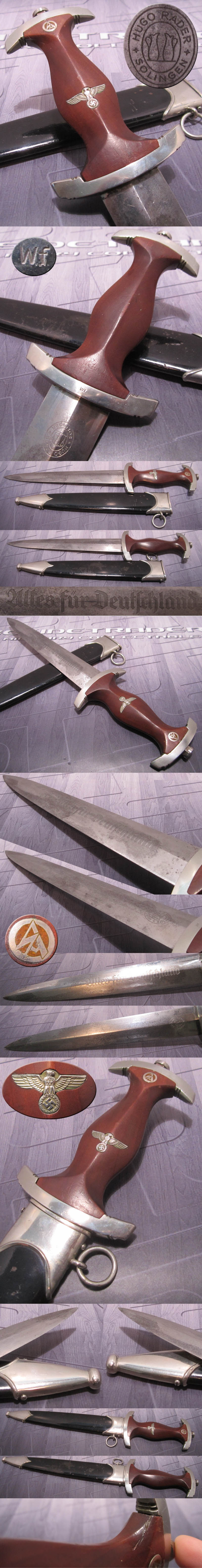 Early NSKK Dagger by Hugo Rader