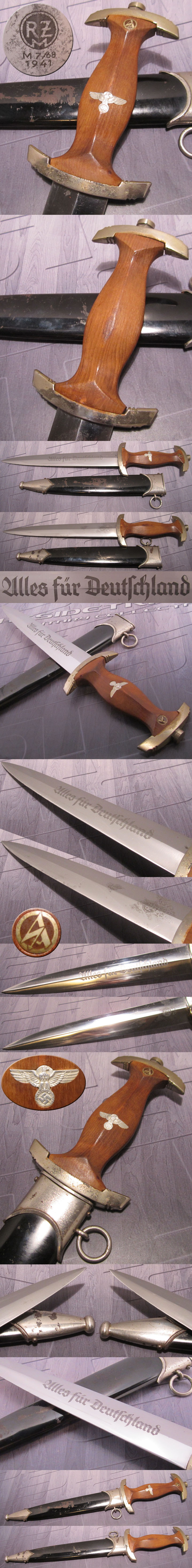 RZM M7/68 NSKK Dagger 1941