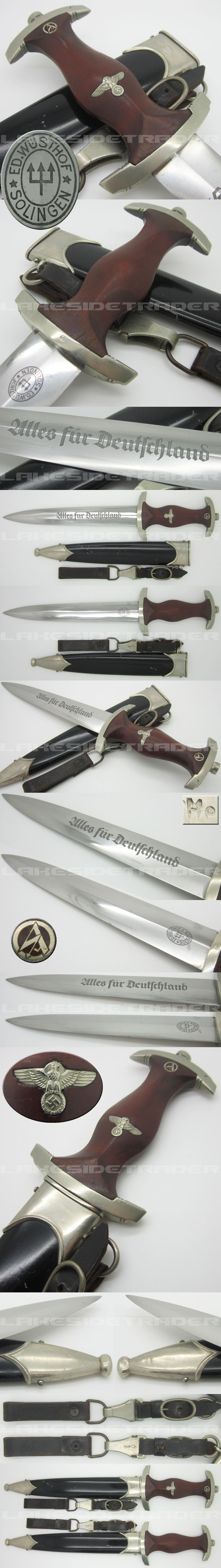 Early NSKK Dagger by Ed. Wüsthof