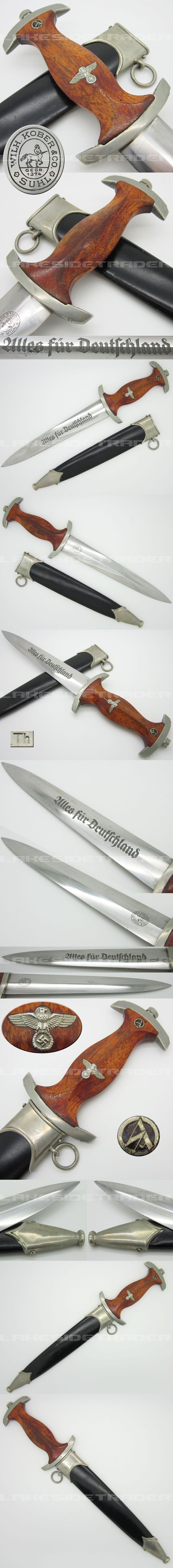 Early NSKK Dagger by W. Kober & Co.