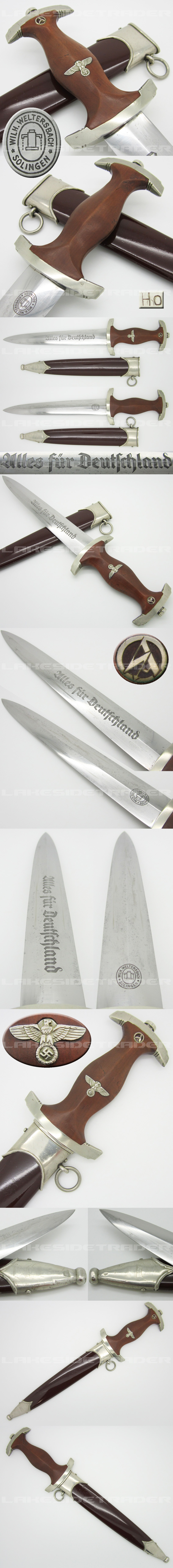 Early SA Dagger by Wilh. Weltersbach