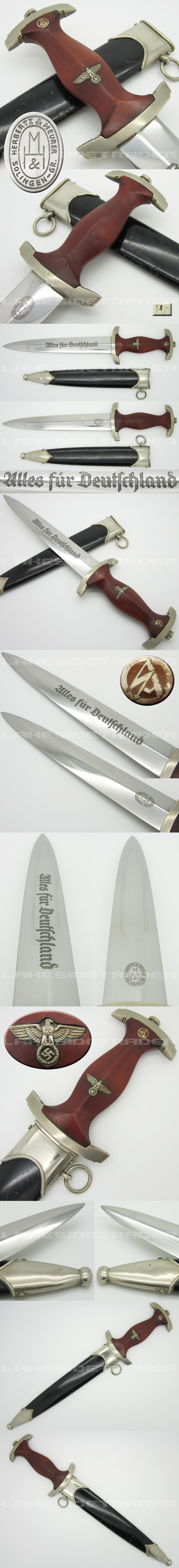 Early SA Dagger by Herbertz & Meurer