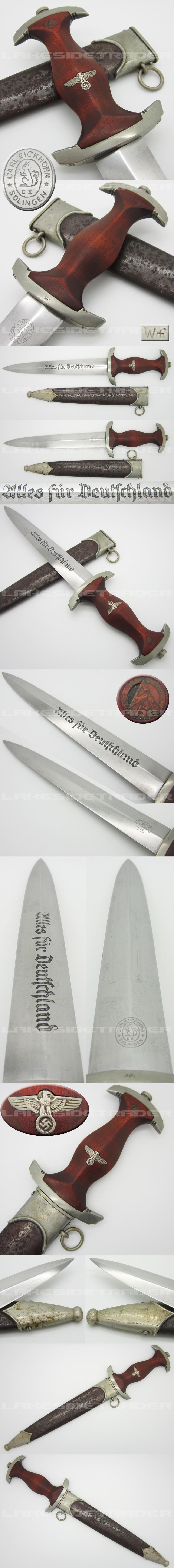 Earliest SA Dagger by Eickhorn