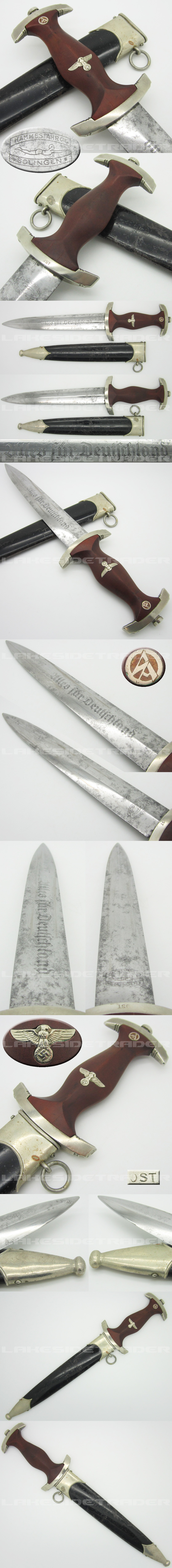 Early NSKK Dagger by Hammesfahr Cie.
