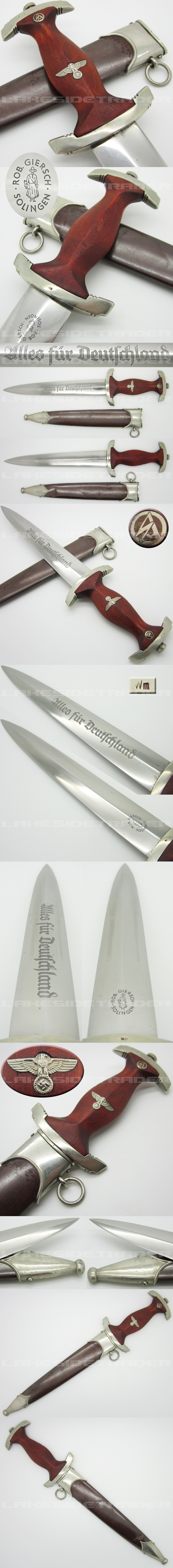 Early SA Dagger by Rob. Giersch
