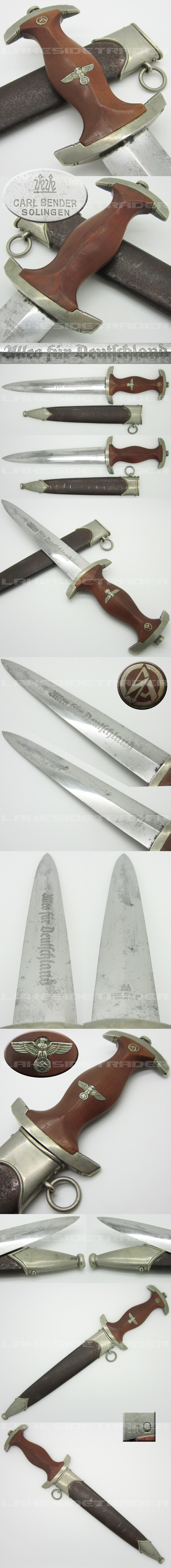 Early SA Dagger by Carl Bender