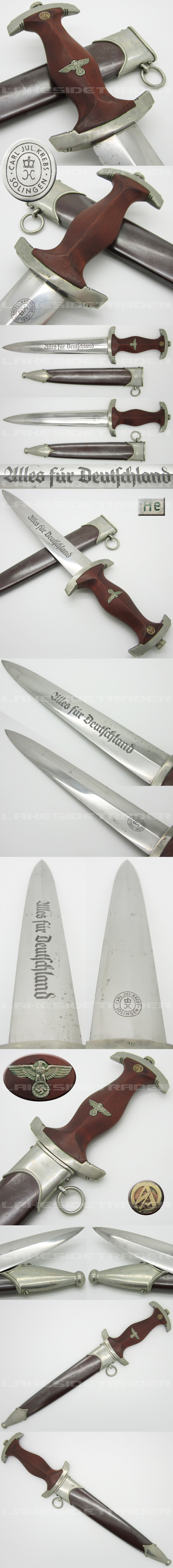 Early SA Dagger by Carl Jul. Krebs