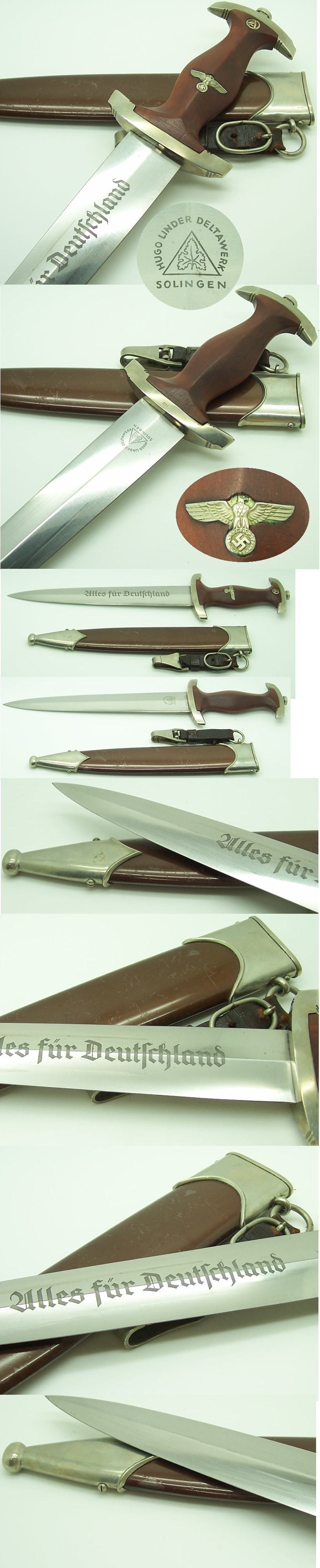 Early Time Capsule SA Dagger by Hugo Linder
