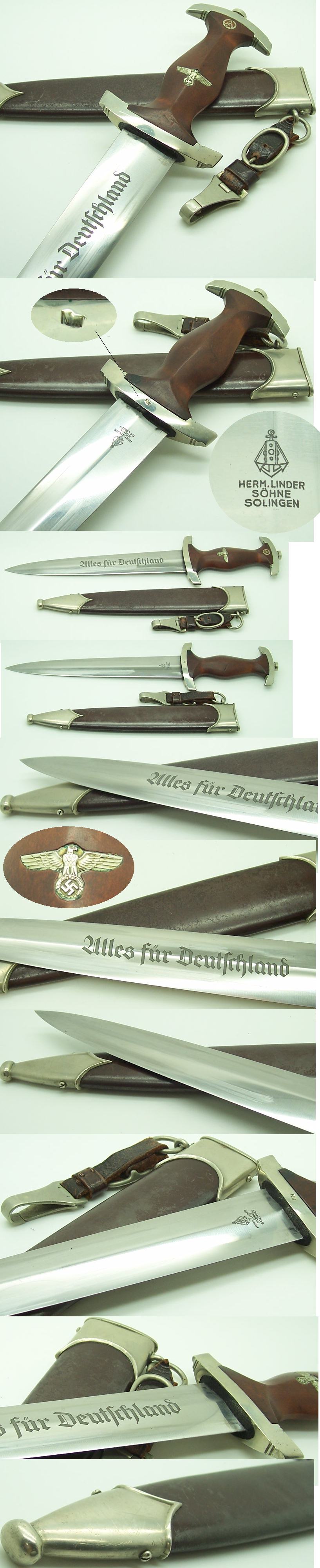 Early Hermann Linder SA Dagger
