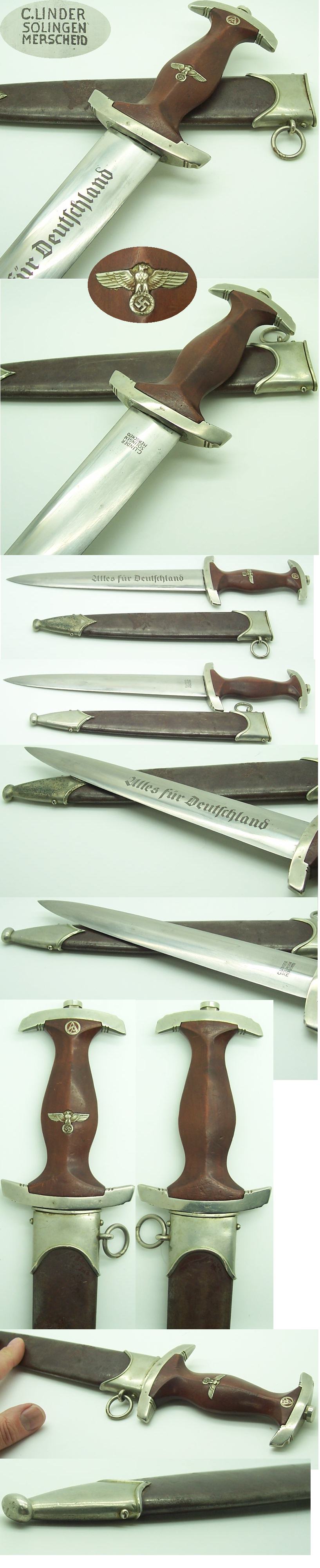 Early SA Dagger by C. Linder