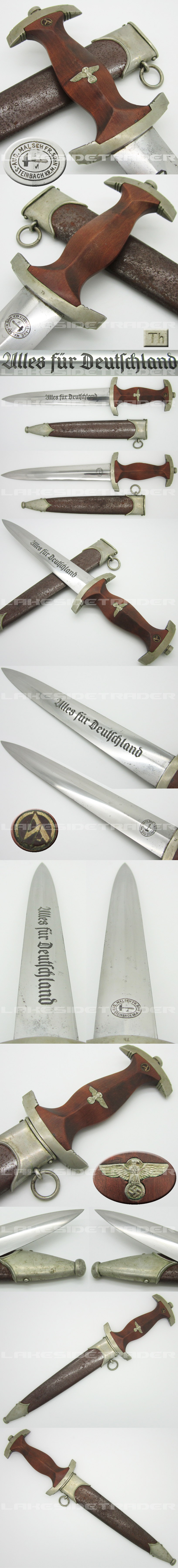 Early SA Dagger by Aug. Malsch