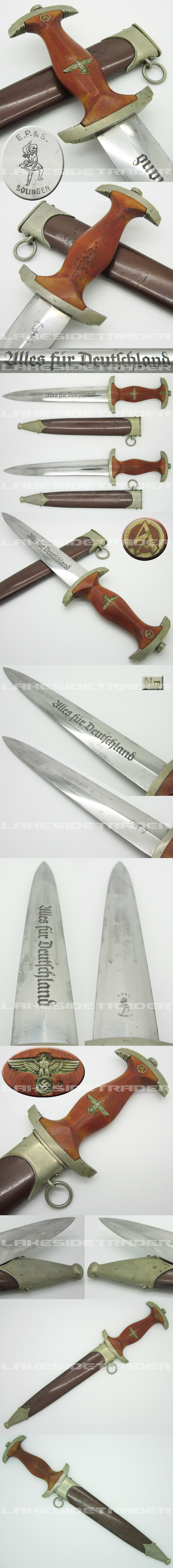 Early SA Dagger by E. P. & S.