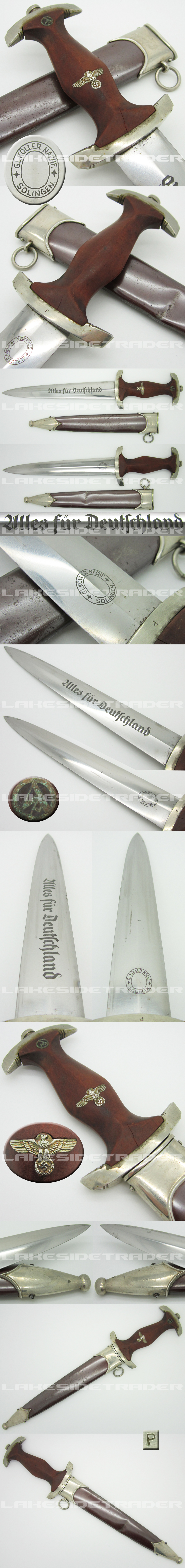 Early SA Dagger by Koller Nachf