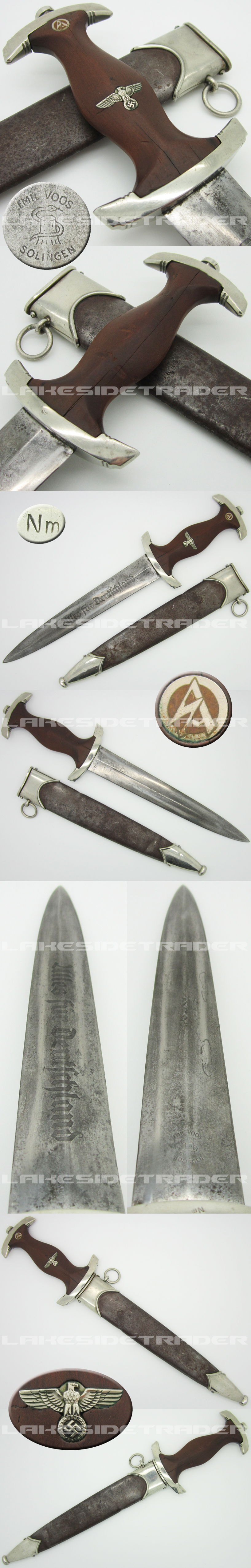 Early SA Dagger by Emil Voos