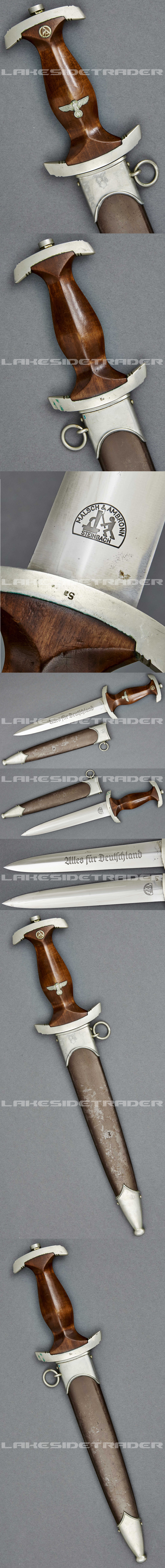 A Model 1933 SA Service Dagger 