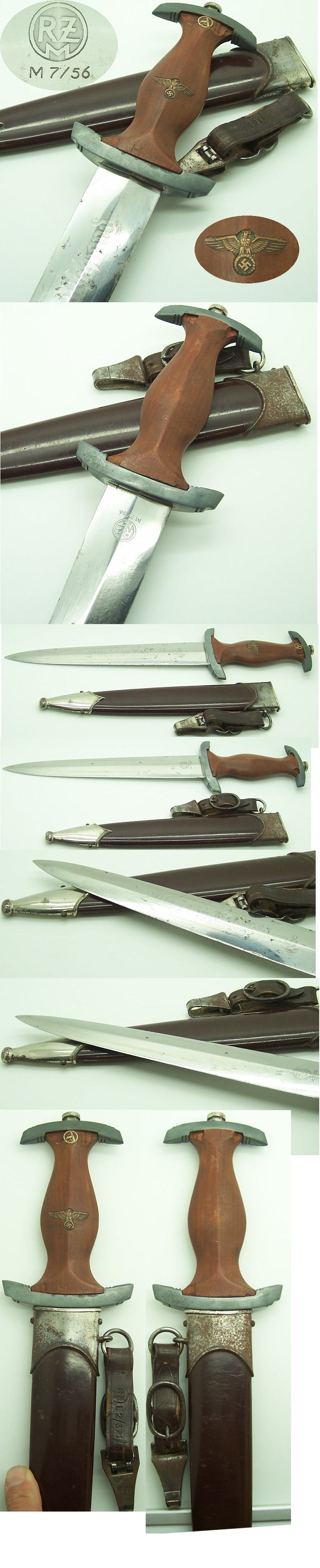 RZM 7/56 SA dagger by C. D. Schaaf