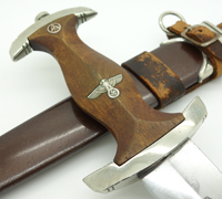 Early SA Dagger by Carl Fr. Kuhrt with Vertical Hanger