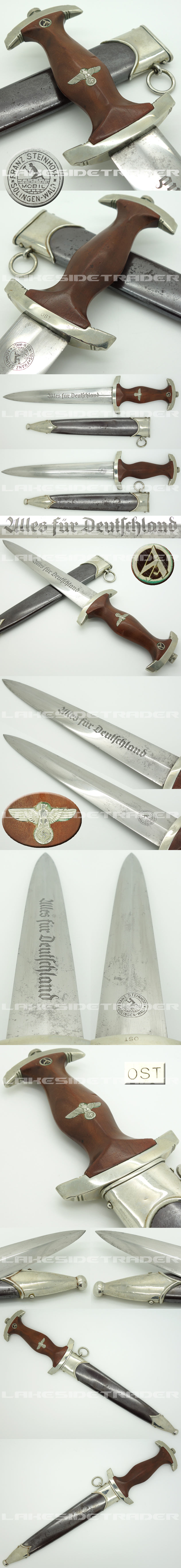 Early SA Dagger by Franz Steinhoff